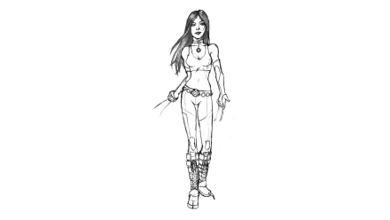 Comic X-23 HD Desktop Wallpaper | Background Image