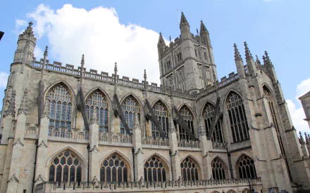 religious Bath Abbey HD Desktop Wallpaper | Background Image