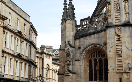 religious Bath Abbey HD Desktop Wallpaper | Background Image