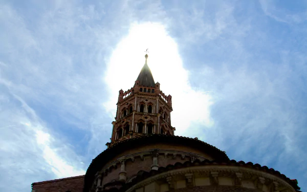 religious Basilica of St. Sernin, Toulouse HD Desktop Wallpaper | Background Image