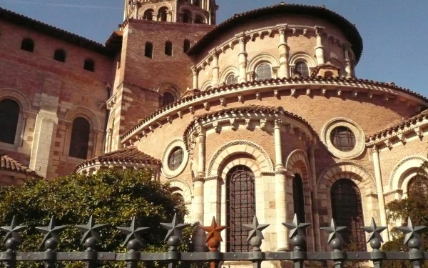 religious Basilica of St. Sernin, Toulouse HD Desktop Wallpaper | Background Image