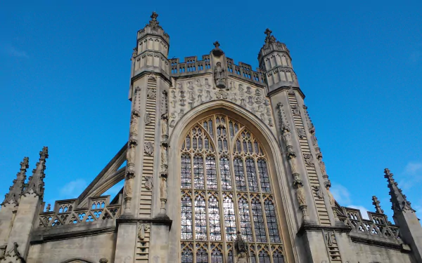 religious Bath Abbey HD Desktop Wallpaper | Background Image