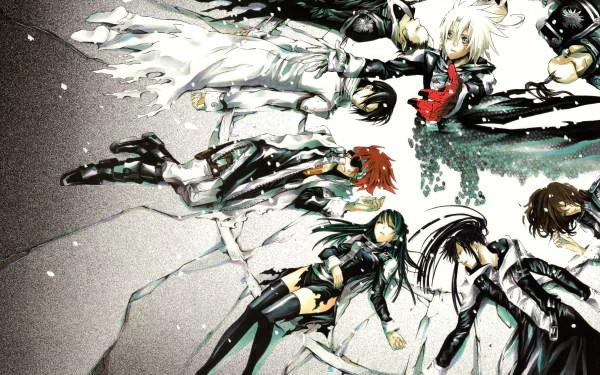 Yu Kanda Lenalee Lee Lavi (D. Gray-Man) Allen Walker D.Gray-man Anime HD Desktop Wallpaper | Background Image