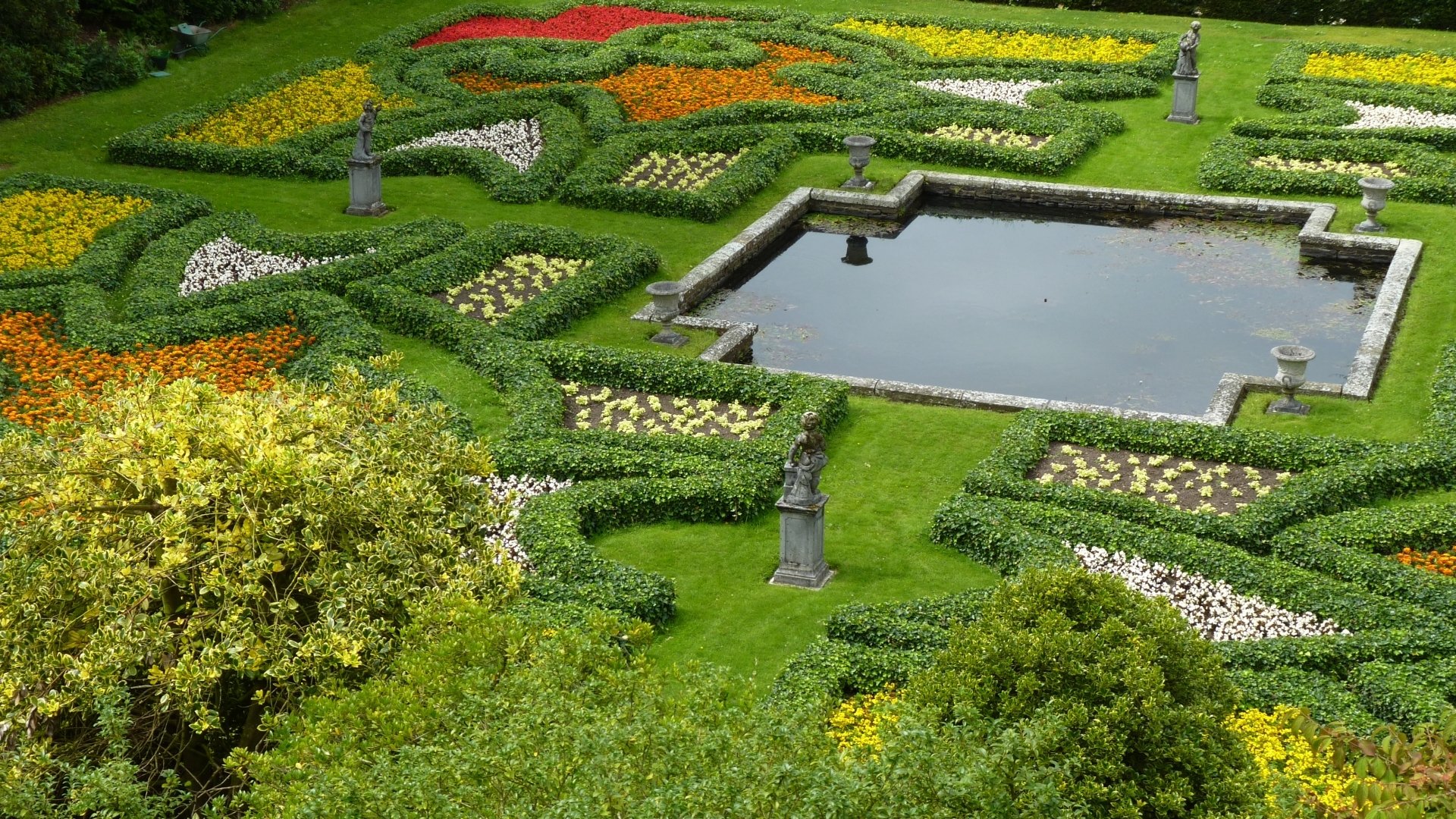 Download Man Made Lyme Park HD Wallpaper