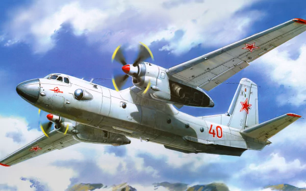 military Antonov An-26 HD Desktop Wallpaper | Background Image