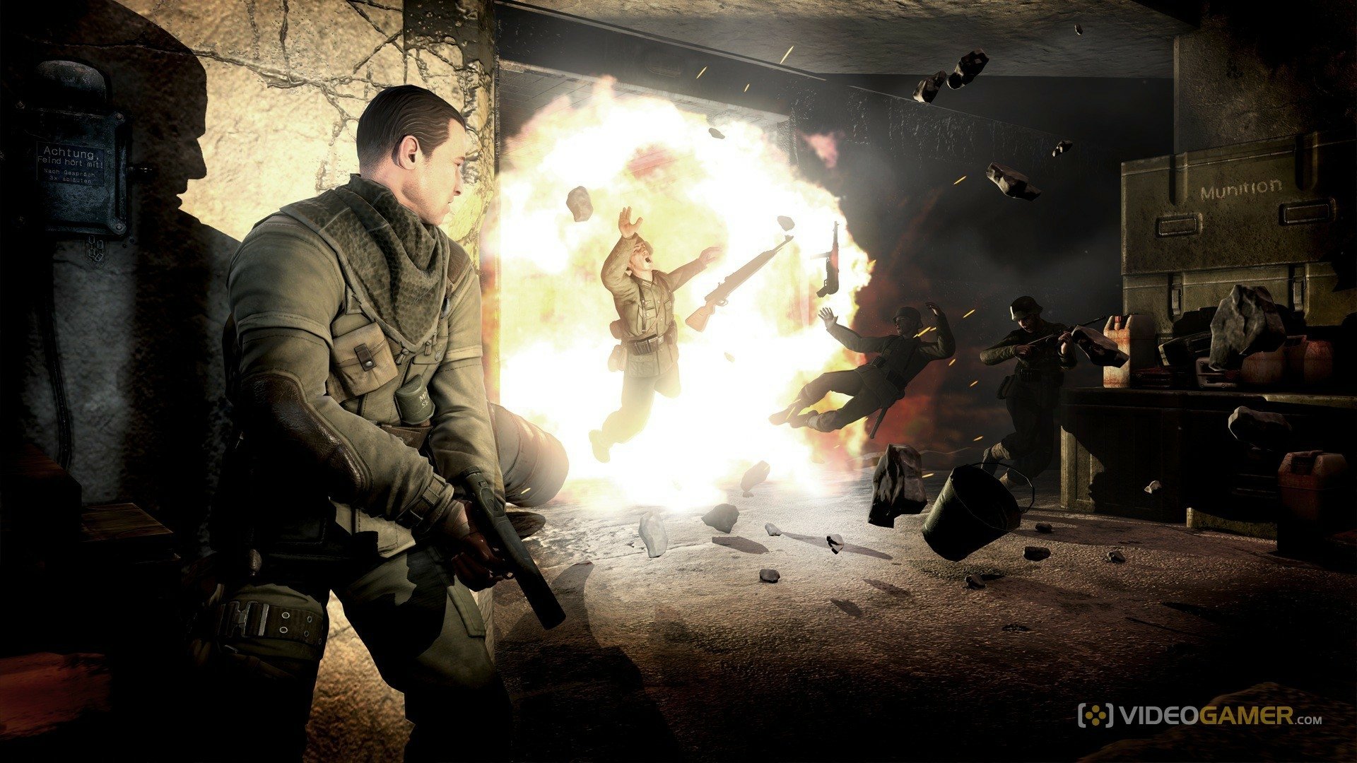 Download Video Game Sniper Elite V2 HD Wallpaper