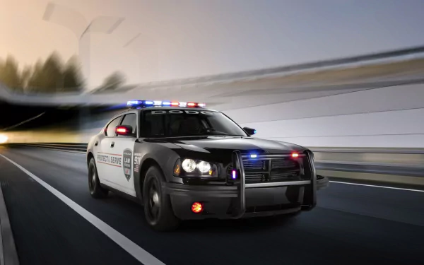 dodger charger pursuit vehicle Dodge Charger Pursuit HD Desktop Wallpaper | Background Image
