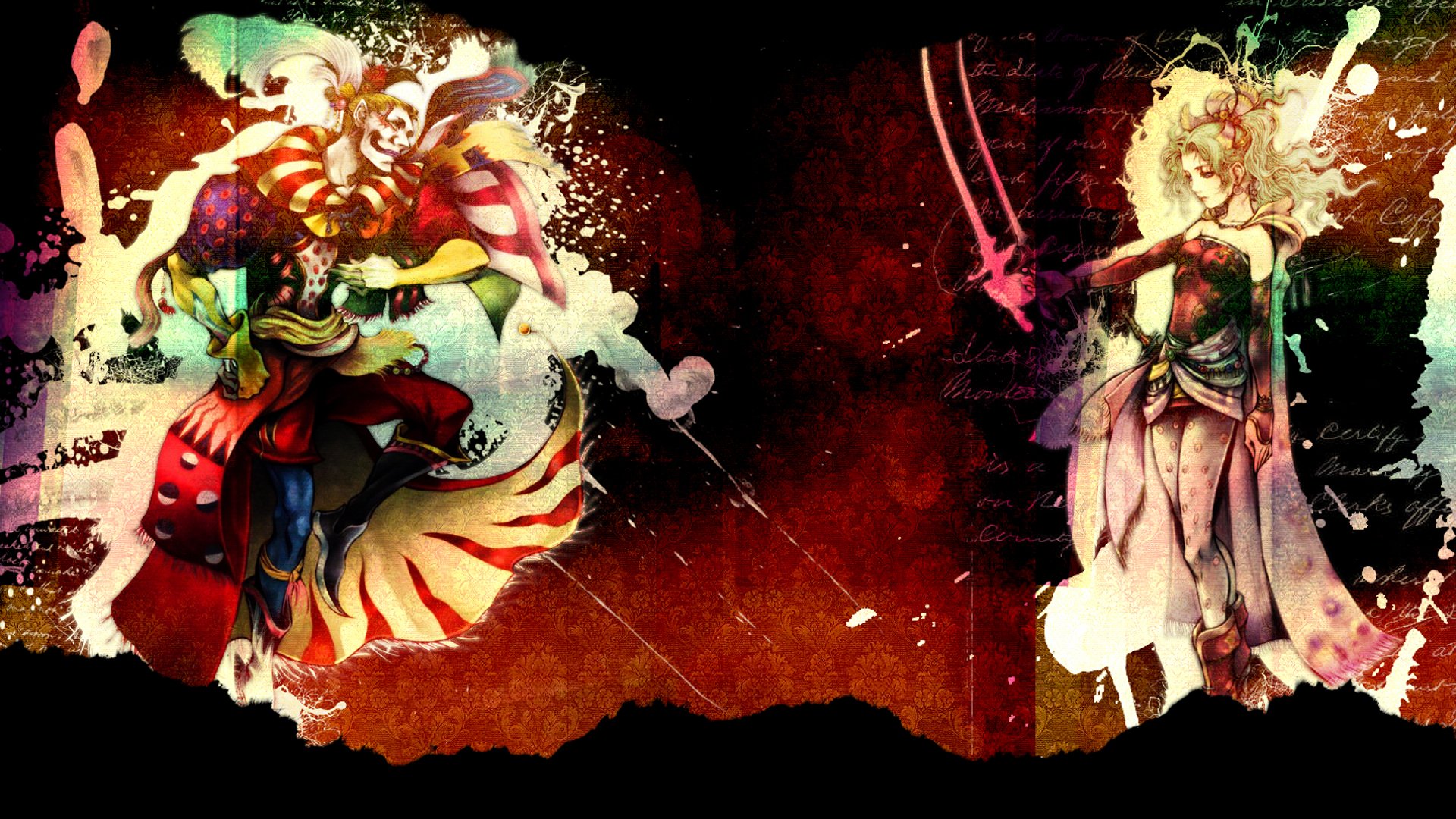 Download Terra Branford Kefka Palazzo Video Game Final Fantasy III HD Wallpaper