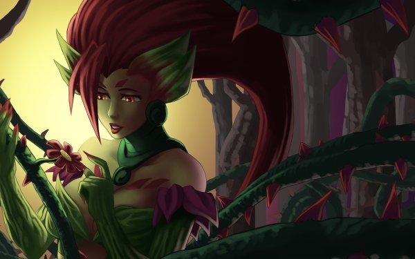 Video Game League Of Legends Zyra HD Wallpaper | Background Image