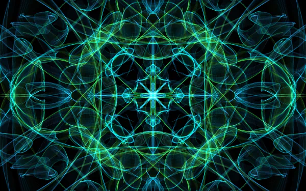 Abstract generative HD Desktop Wallpaper | Background Image