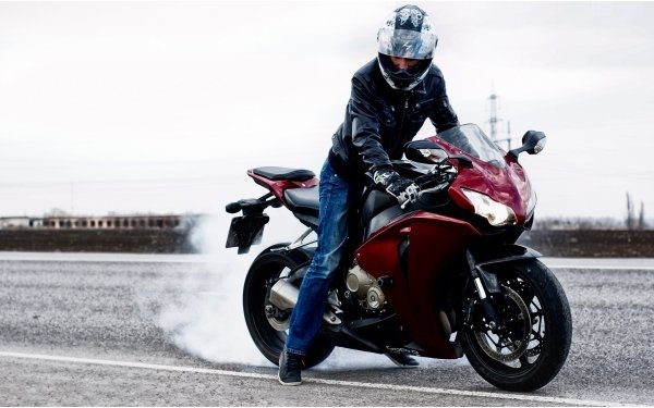 Vehicles Motorcycle Motorcycles Bike Burnout HD Wallpaper | Background Image