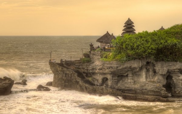 Man Made Mansion Indonesia Bali HD Wallpaper | Background Image