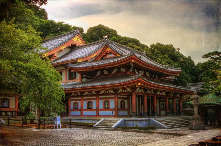 pagoda religious temple HD Desktop Wallpaper | Background Image