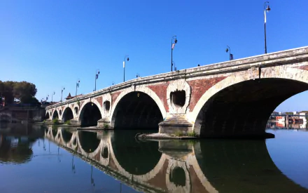 man made Pont Neuf, Toulouse HD Desktop Wallpaper | Background Image