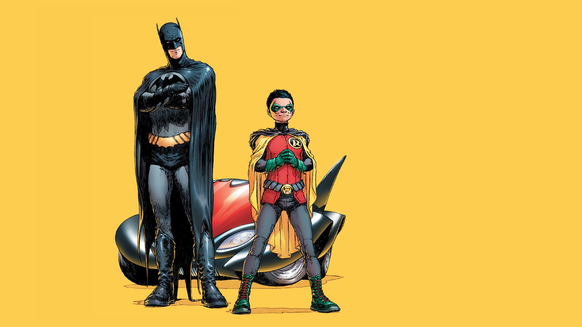 Batman & Robin HD Wallpaper