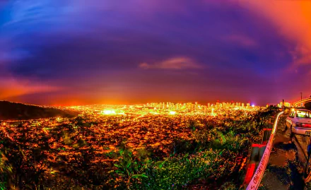  Honolulu at Night
