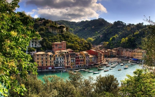 Man Made Riomaggiore Towns Italy Cinque Terre Liguria HD Wallpaper | Background Image
