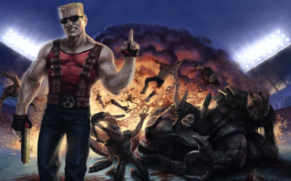 video game Duke Nukem Forever HD Desktop Wallpaper | Background Image