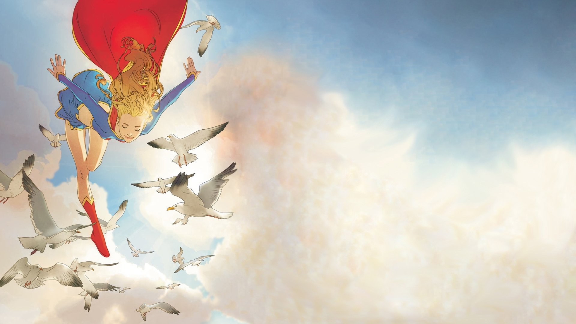 Download Comic Supergirl HD Wallpaper