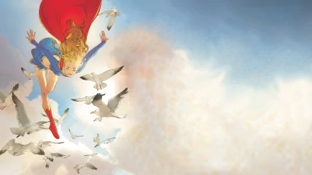 Comic Supergirl HD Desktop Wallpaper | Background Image