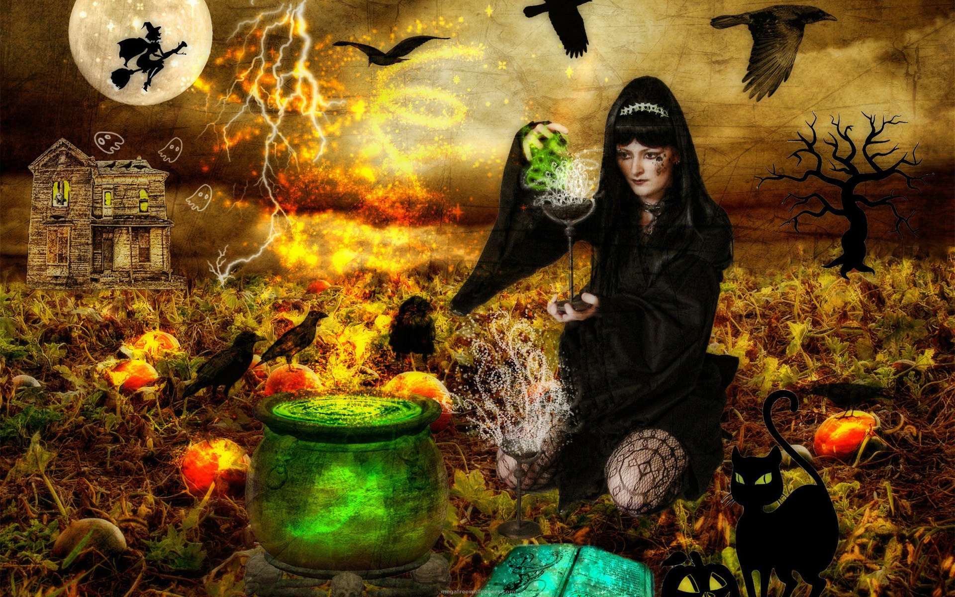 Download Woman Gothic HD Wallpaper