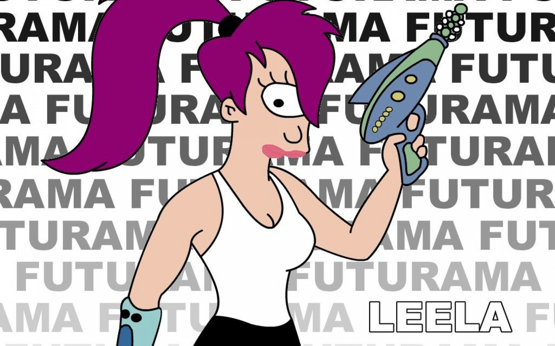 Download TV Show Futurama Leela (Futurama) HD Wallpaper