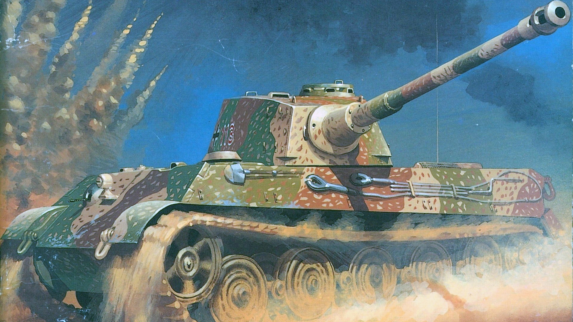 Military Tiger II HD Wallpaper | Background Image