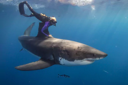Animal great white shark HD Desktop Wallpaper | Background Image