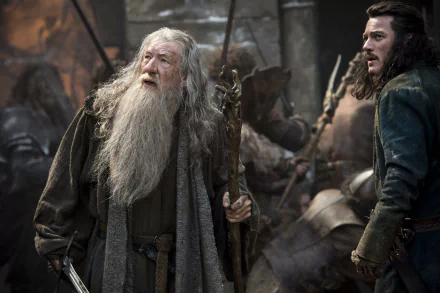 Gandalf movie The Hobbit: The Battle of the Five Armies HD Desktop Wallpaper | Background Image