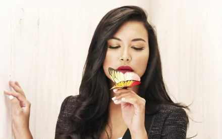 American actress Celebrity Naya Rivera HD Desktop Wallpaper | Background Image