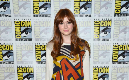 Scottish actress Celebrity Karen Gillan HD Desktop Wallpaper | Background Image