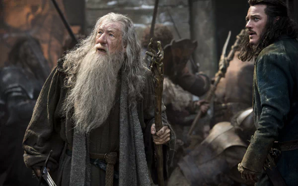 Gandalf movie The Hobbit: The Battle of the Five Armies HD Desktop Wallpaper | Background Image