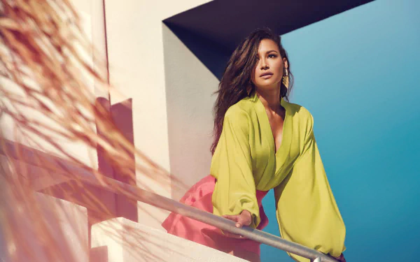 American actress Celebrity Naya Rivera HD Desktop Wallpaper | Background Image