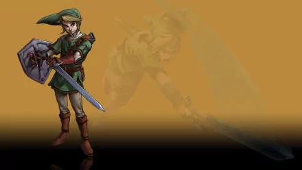 Link video game Zelda II: The Adventure of Link HD Desktop Wallpaper | Background Image