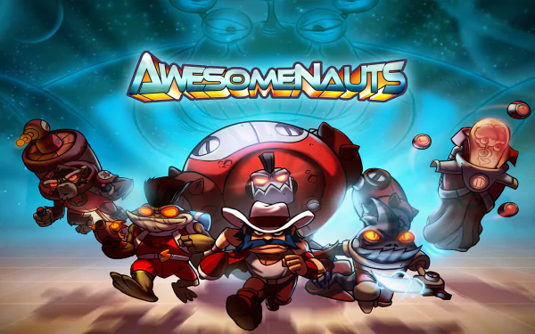 video game Awesomenauts HD Desktop Wallpaper | Background Image