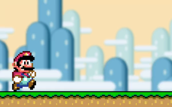 video game Super Mario World HD Desktop Wallpaper | Background Image
