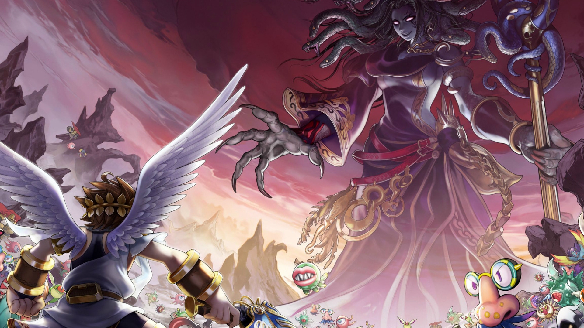 Video Game Kid Icarus: Uprising HD Wallpaper | Background Image