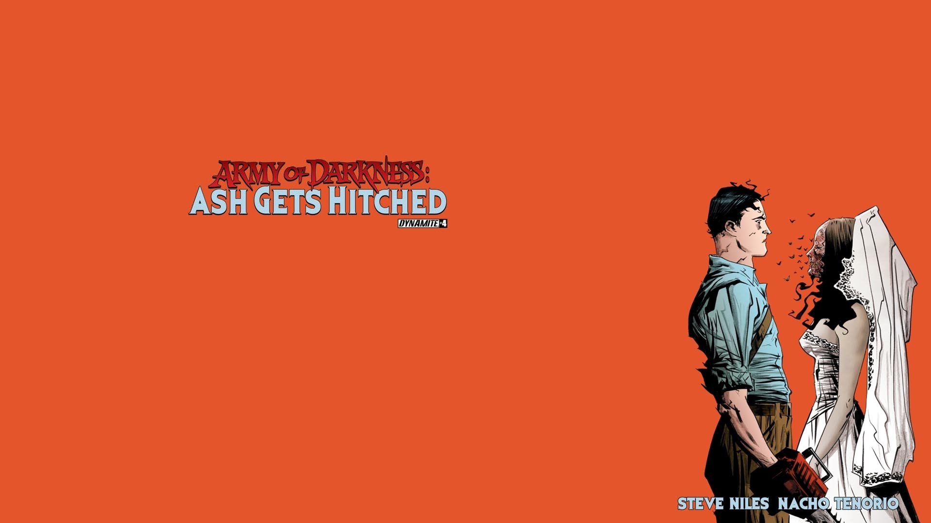 Download Ash Williams Comic Army Of Darkness: Ash Gets Hitched HD Wallpaper