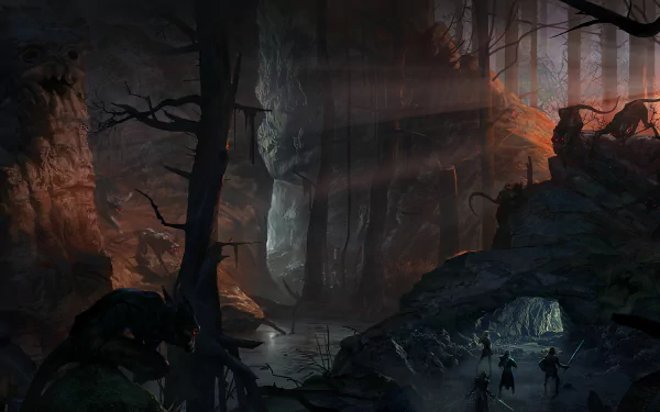 video game Shadow Realms HD Desktop Wallpaper | Background Image