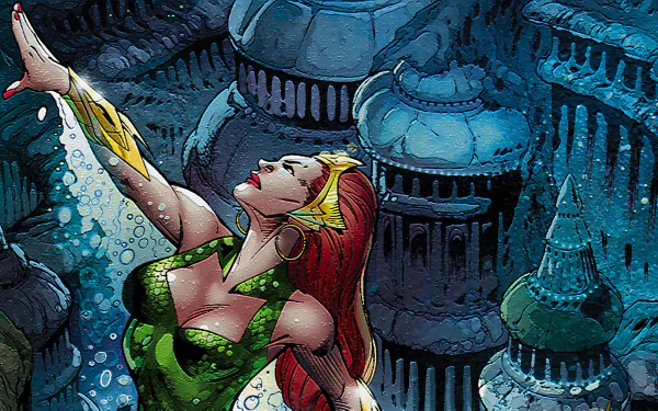 Mera (DC Comics) Comic HD Desktop Wallpaper | Background Image