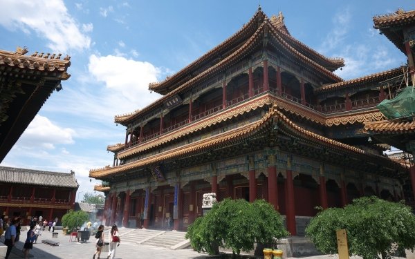 Religious Lama Temple Temples Beijing China HD Wallpaper | Background Image