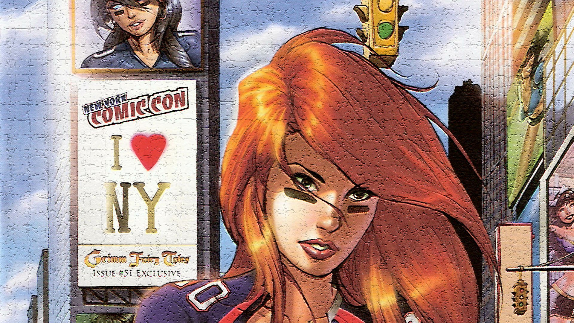 Download Comic Grimm Fairy Tales HD Wallpaper