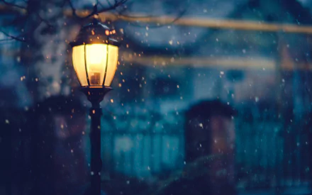 man made lamp post HD Desktop Wallpaper | Background Image