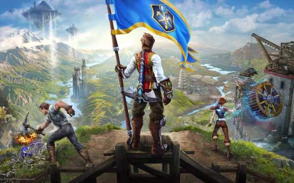video game landmark HD Desktop Wallpaper | Background Image