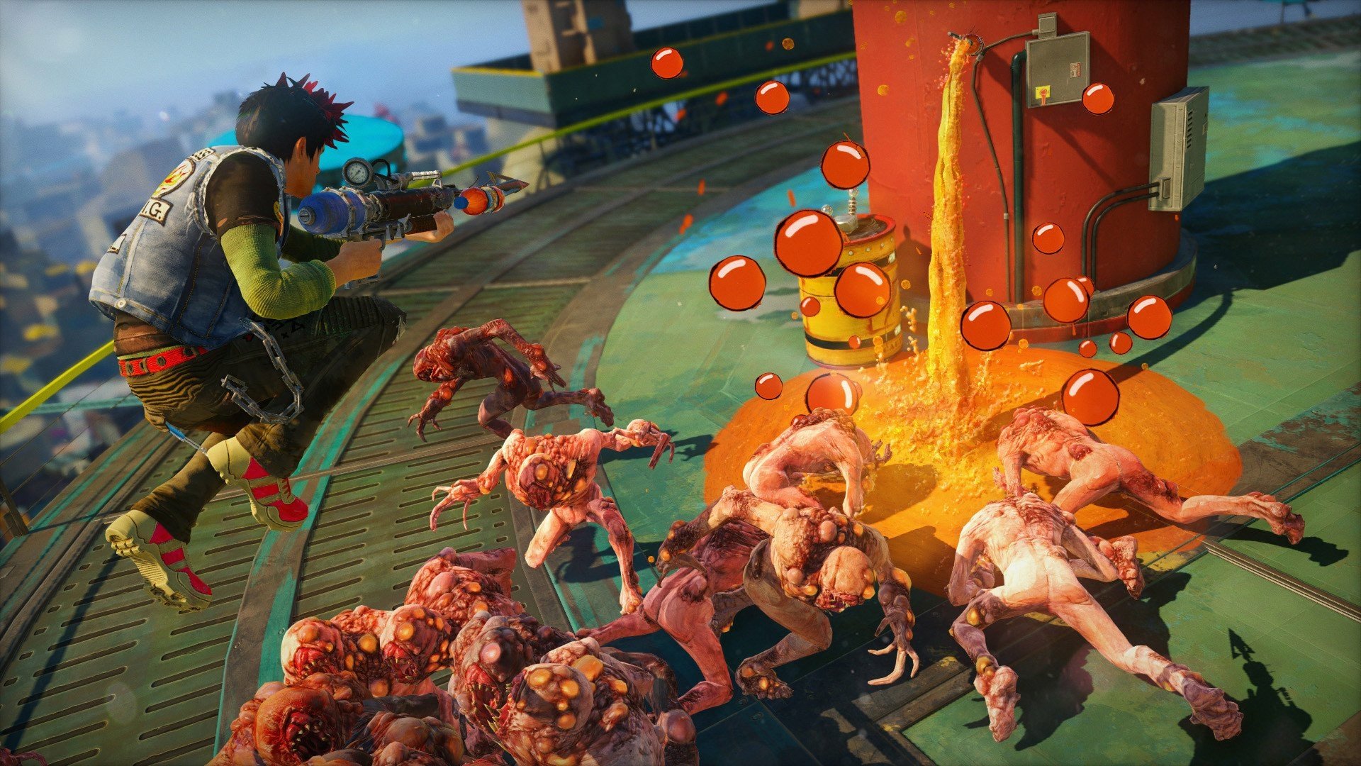 Download Video Game Sunset Overdrive HD Wallpaper