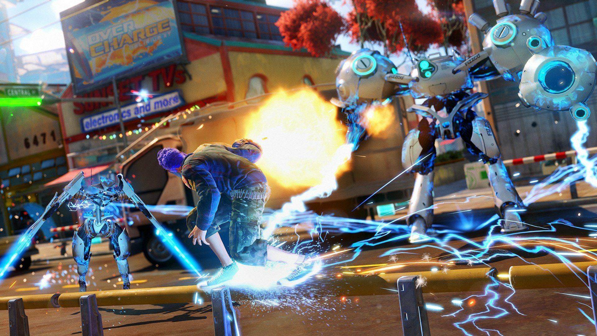 Download Video Game Sunset Overdrive HD Wallpaper