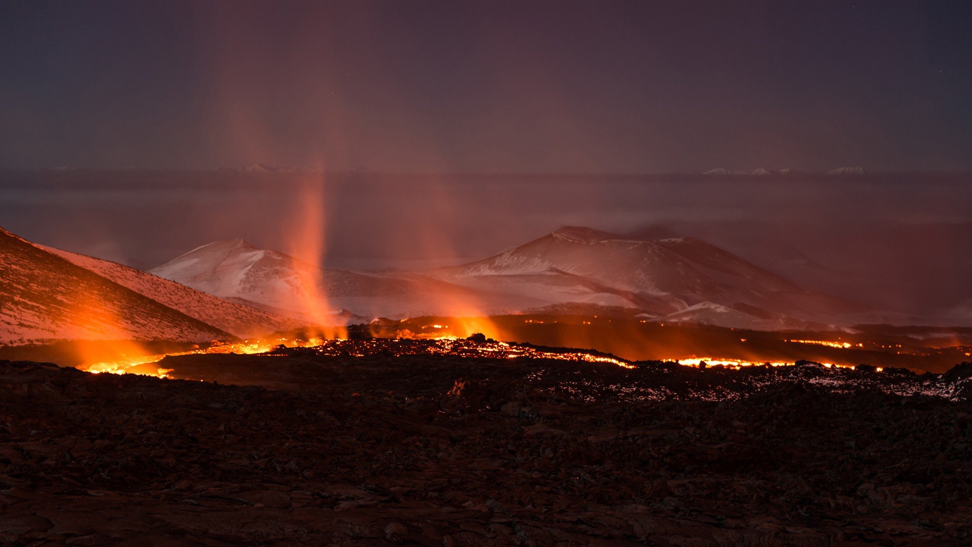 Volcano HD Wallpaper Background  Image 1920x1080