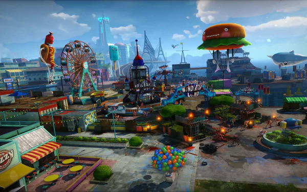 video game Sunset Overdrive HD Desktop Wallpaper | Background Image