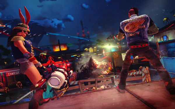 video game Sunset Overdrive HD Desktop Wallpaper | Background Image