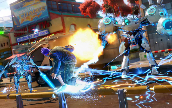 video game Sunset Overdrive HD Desktop Wallpaper | Background Image